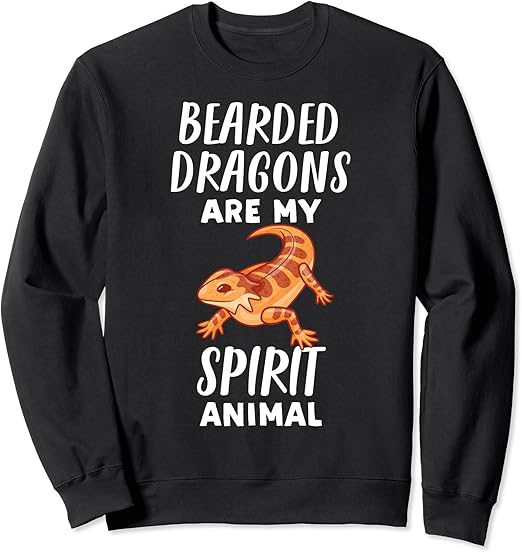 Bearded Dragons Are My Spirit Animal Funny Bearded Dragon